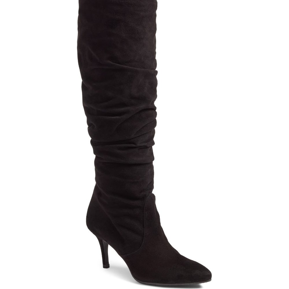 Stuart Weitzman Lafayette Slouch Boot Over The Kn… - image 2